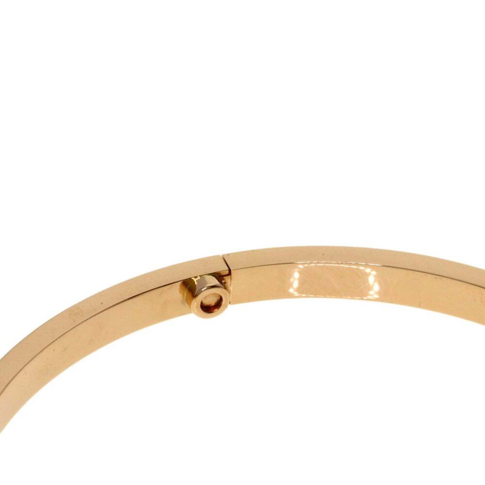 Cartier Love Bracelet SM #19 (No Driver) 18K Pink Gold Women's CARTIER - Picture 8 of 9